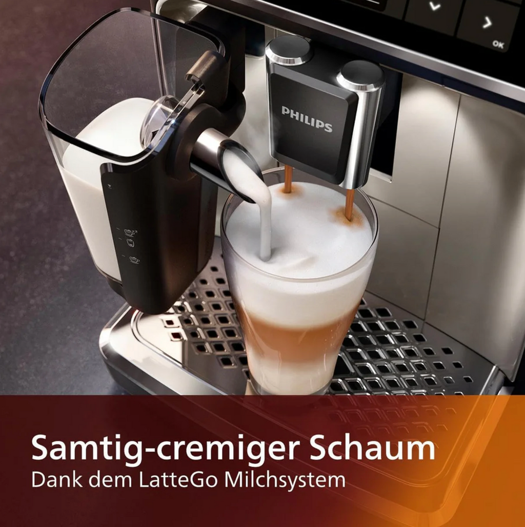 Philips Serie 5400 Kaffeevollautomat - Genießen Sie 12 Getränke (EP5441/50)