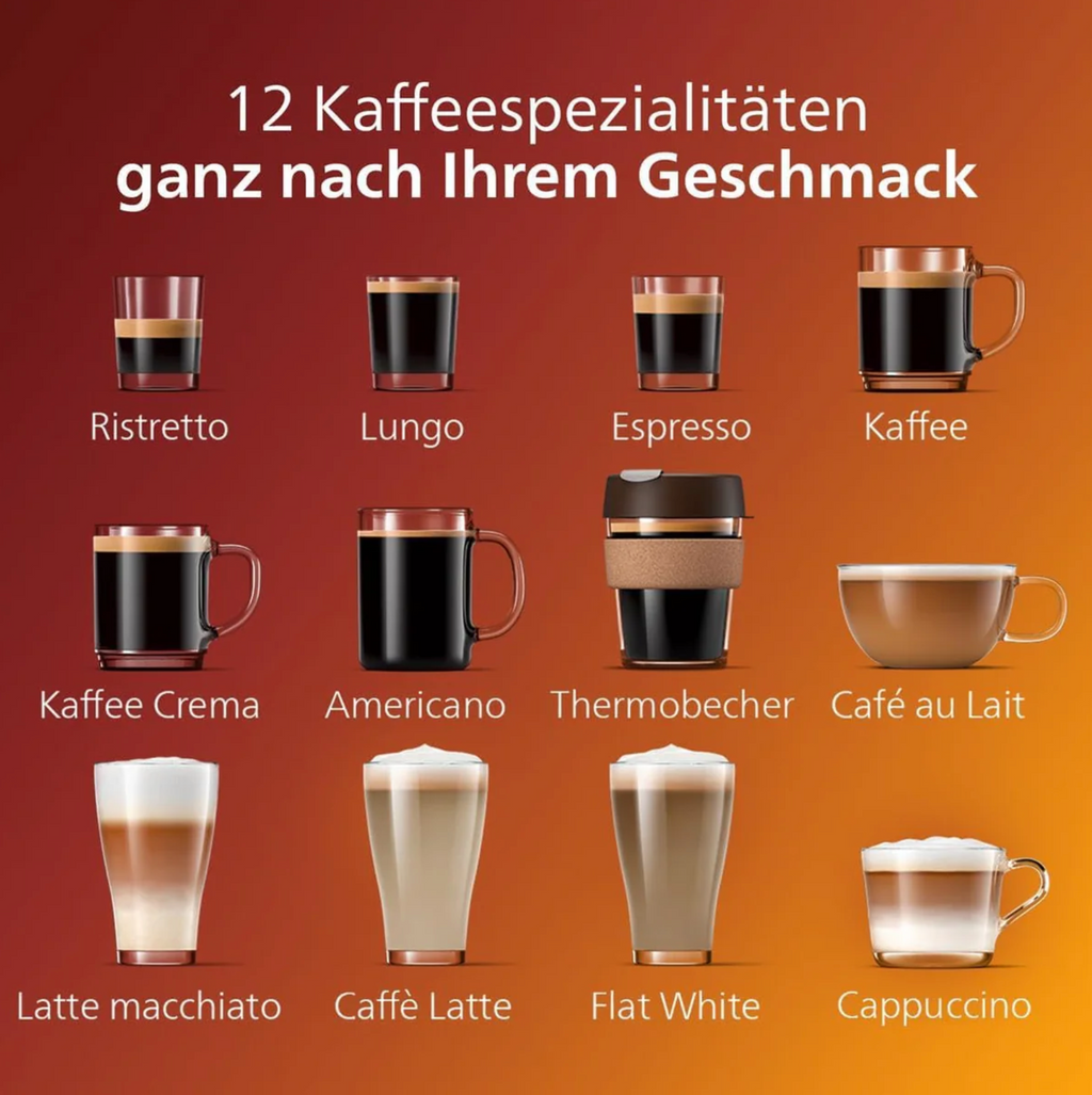 Philips Serie 5400 Kaffeevollautomat - Genießen Sie 12 Getränke (EP5441/50)